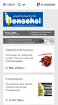 Mobile Screenshot of elektro-henschel.de