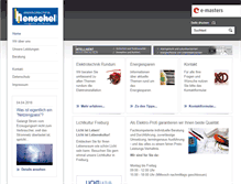 Tablet Screenshot of elektro-henschel.de